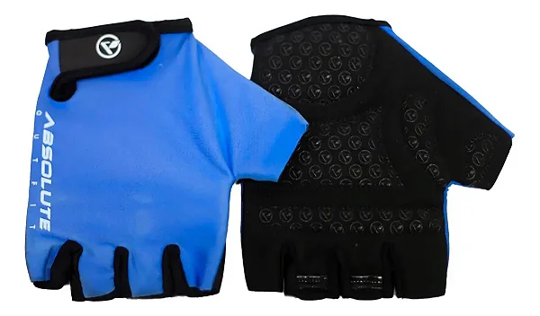 LUVA CICLISMO ABSOLUTE OUFIT NERO AZUL/BRANCO TAMANHO GGG