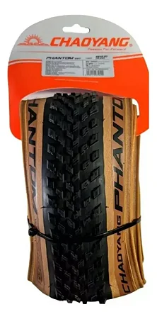 PNEU 29X2.20 MTB KEVLAR CHAOYANG PHANTOM WET 60TPI 2C TUBELESS FAIXA CREME