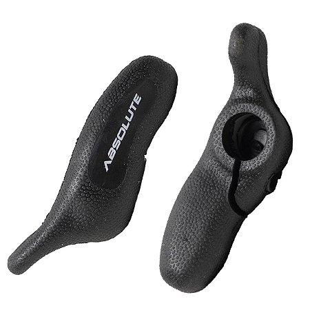 BAR END ERGONÔMICO ABSOLUTE PRETO BORRACHA