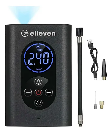 BOMBA DE AR ELÉTRICA SMART 150 PSI RECARREGÁVEL USB