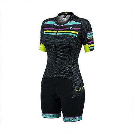 MACAQUINHO CICLISMO FEMININO NEW WIRE FREE FORCE TAMANHO P