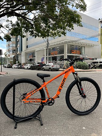 BICICLETA MTB FREERIDE ARO 29 HUPI NAJA KIT SINGLE S/MARCHA FREIO DISC HIDRÁULICO TRASEIRO SHIMANO