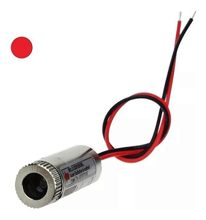 Laser Formato Ponto 650nm 5mw