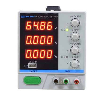 Fonte Bancada Profissional 1 Canal 64v 3a PS-6403DF NFe