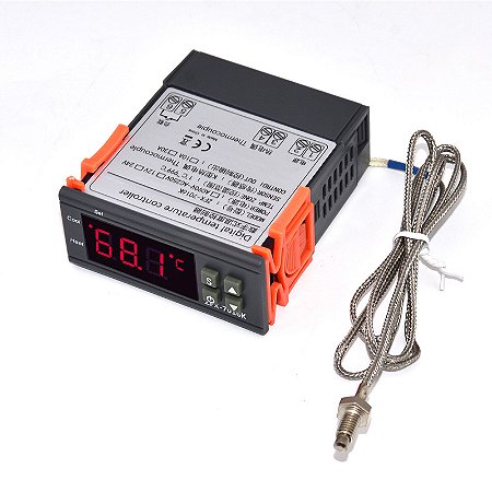 Termostato Digital Alta Temperatura ZFX-7016K 110-220v 30A