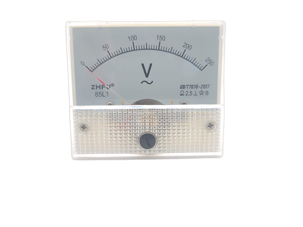 Voltímetro Analógico 0 a 250V Corrente Alternada 85L1 NFe