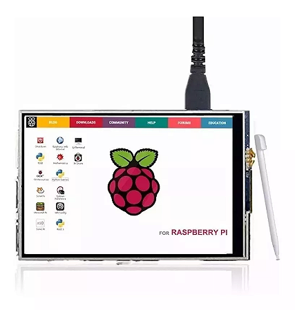 Display Lcd 3.5 Touch Raspberry Pi 3 Pi3