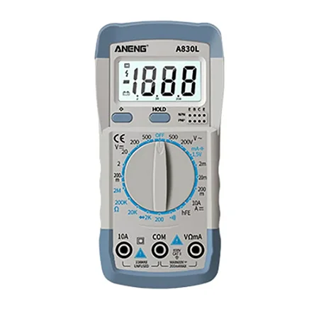 Multímetro Digital Profissional Aneng A830L Display NFe