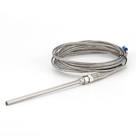 Sensor Termopar Tipo K Alta Temperatura Tipo Vareta NFe
