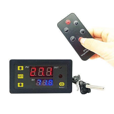 Termostato Digital W3232 110-200v + Controle Remoto NFe