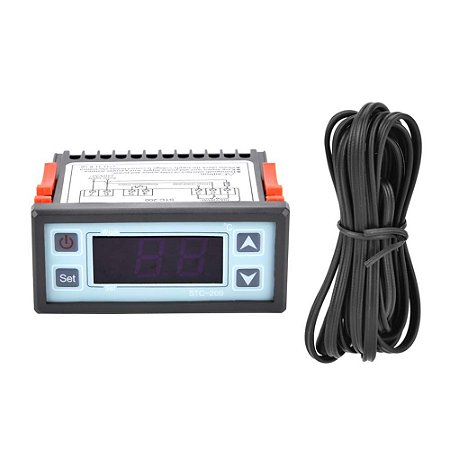 Controlador Temperatura Termostato 110-220v STC-200 NFe