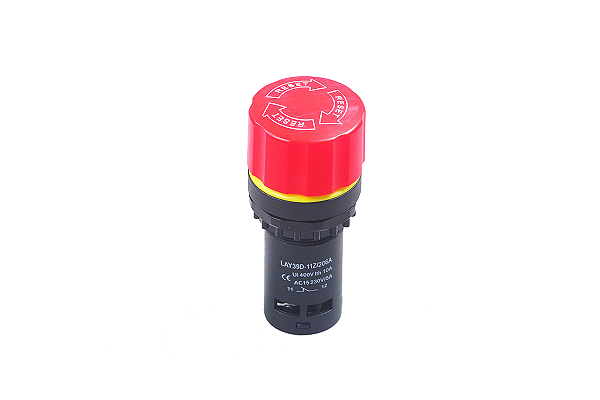 Botão Industrial Automação Interruptor LAY39D-11Z 10A NFe