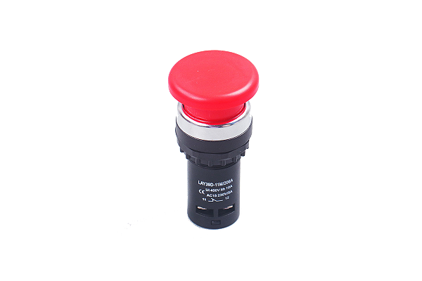 Botão Industrial Automação Interruptor LAY39D-11M 10A NFe
