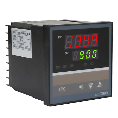 Controlador de Temperatura REX C900 100-220V V*AN SSR NFe