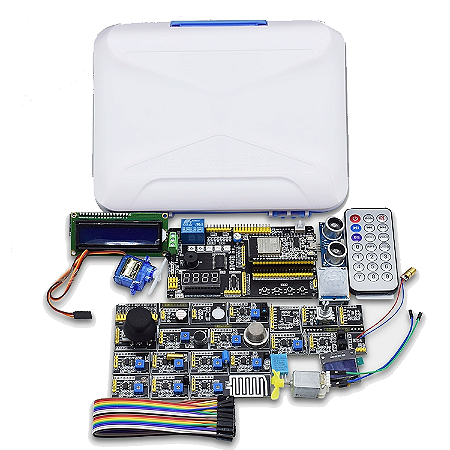 Kit Avançado Placa Desenvolvimento ESP32 Sensores NFe