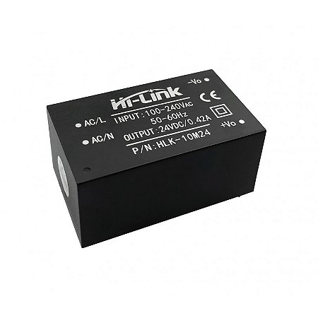 Mini Fonte Hi Link Hlk-10m24 100-240v 24v Cc 10w Nfe