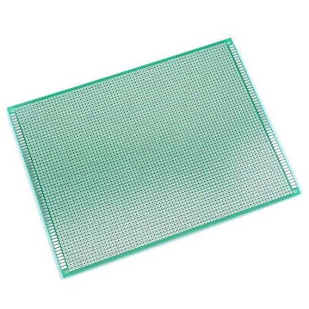 Placa Circuito Integrado PCB Perfurada 15X20 Cm Face Simples
