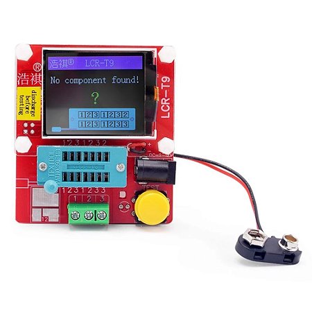 Testador de Componentes Eletrônicos Digital LCR-T9 Nfe