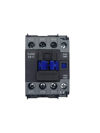 Chave Contatora CJX2-0911 09A Tripolar + 1 NF + 1 NA NFe