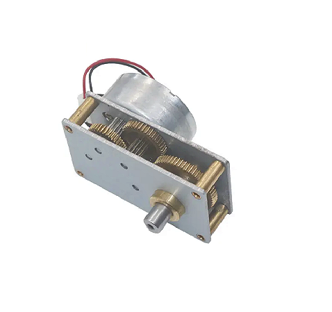 Micro Motor Redução Alto Torque JGB4124-520 3-12V 27RPM NFe