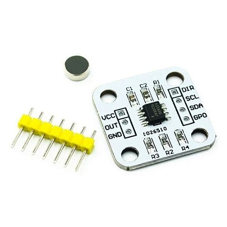 Sensor De Ângulo Magnético Potenciômetro As5600