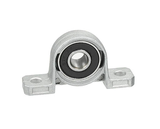 Mancal Com Rolamento para Eixo Linear Fuso 8mm Kp08 Cnc 3d