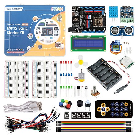 Kit Aprendizado Robótica Esp32 34 Projetos Com Tutorial