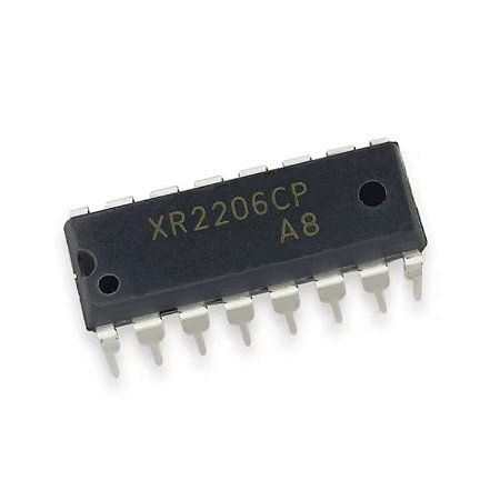 Circuito Integrado XR2206 Gerador Funções DIP Nfe