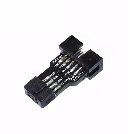 Módulo Adaptador Usbasp Avrisp Atmel Avr Atmega 10 PARA 6