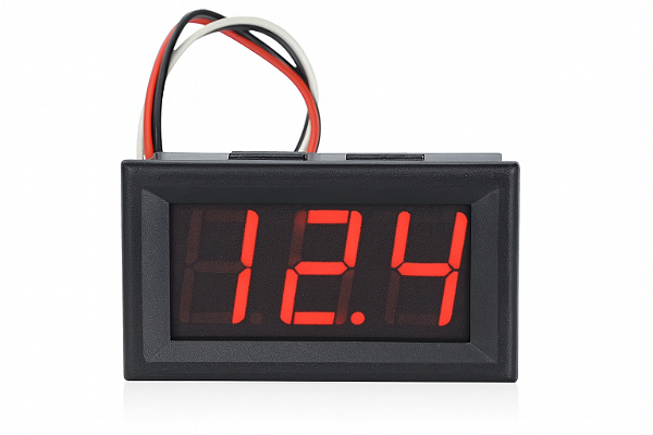 Voltímetro Digital Ac 127v 220v 500v Ca