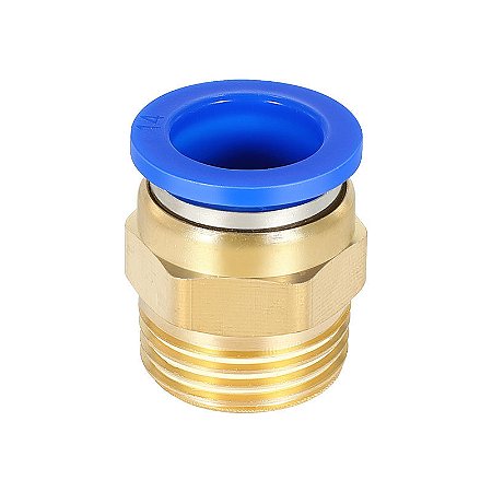 Conector Engate Rápido Pneumático PC12-01 1/8 Industrial NFe