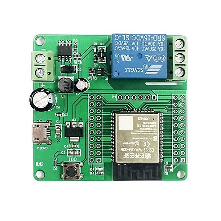 Placa Desenvolvimento Wifi IOT ESP32 1 Canal Relé 10A NFe