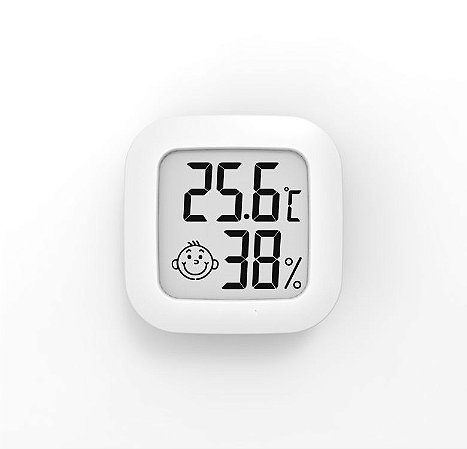 Mini Termômetro Digital Monitor Temperatura Umidade Quarto