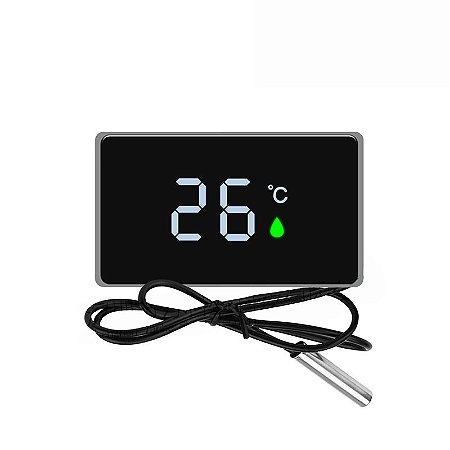 Termômetro Digital A Prova Dagua LCD Led Touch TPM-10