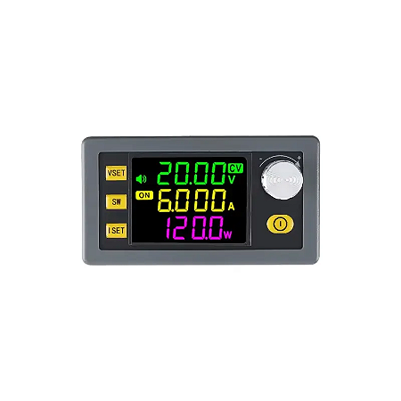 Fonte Alimentação Regulável Conversor DC Bancada 36V 5A 60W