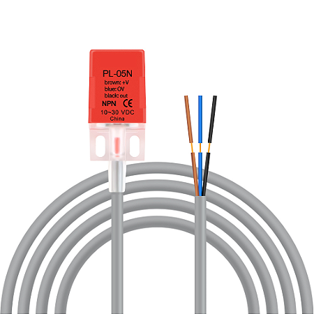 Sensor Proximidade Indutivo Distância 5mm PL-05N NPN NA
