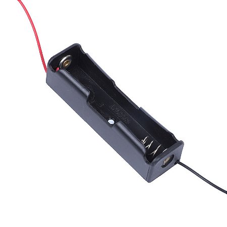 Case Suporte 1 Pilhas 18650 Sem Tampa  3,7V Prototipagem