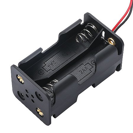 Case Suporte 4 Pilhas AA Caixa Compacta 6V Prototipagem