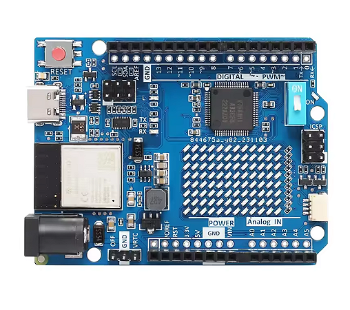 Placa Uno R4 Wifi ESP32 Compatível Com Arduino NFe