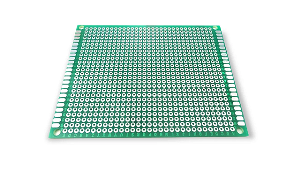Placa Circuito Impresso Pci Perfurada 7X9 Cm Fibra Vidro