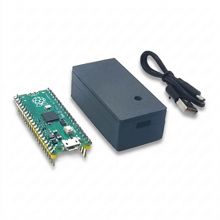 Placa Raspberry Pi Pico Rp2040 Arm + Case 3D + Cabo Usb