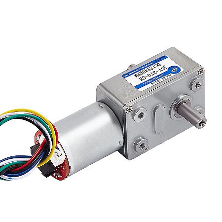 Motor Corrente Contínua 12V DC Alto Torque Encoder JGY370