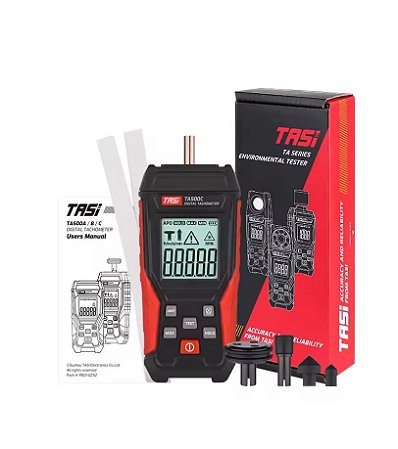 Tacômetro Digital Rotação Profissional RPM TASI TA500C NFe