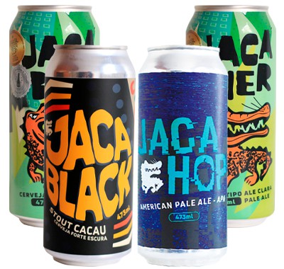 Combo Cerveja Artesanal Pale Ale, APA e Stout Cacau - Jacabier, JacaHop e JacaBlack