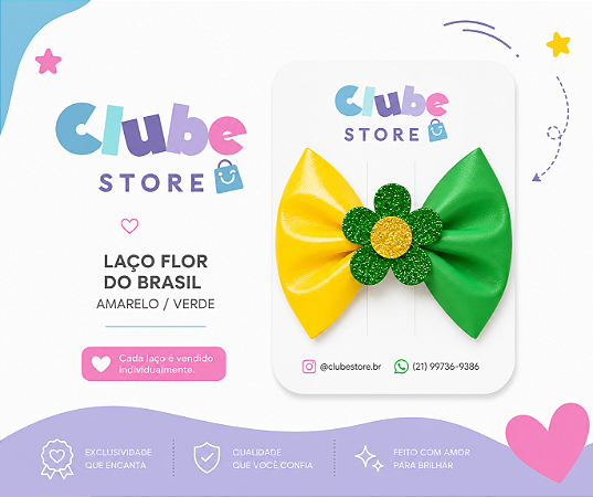 Laço Flor do Brasil - Copa