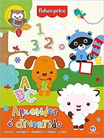 Aprender é divertido: Traços, Alfabeto, Números, Formas e Cores