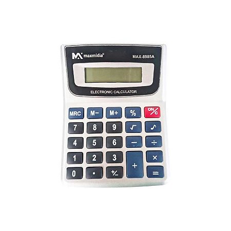 Calculadora Mesa 8 Dígitos IPMAX-8985A Maxmidia - UN