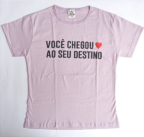Camiseta femenina - Tamanho M