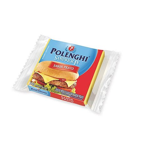 Queijo Polenghi Prato Sandwich-In - Embalagem 1X144 GR