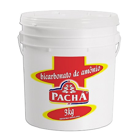 Bicarbonato De Amonio Pacha - Embalagem 1X3 KG